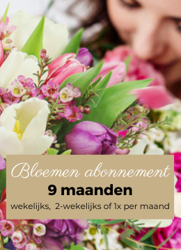 Bloemenabonnement 9 maanden