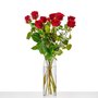 10 of meer lange rode rozen (bepaal zelf je aantal va. 10st)